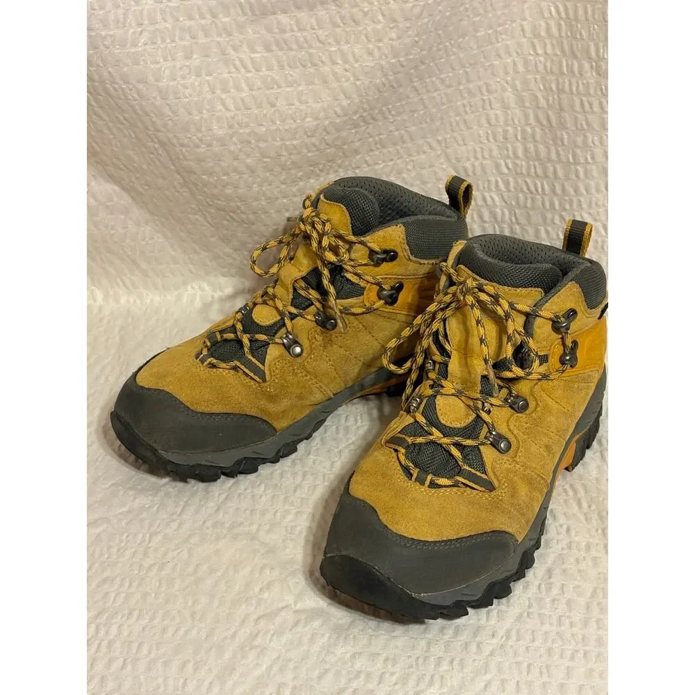 Waterproof Lightweight Clorts Suede Mesh Hiking Trail Mid Boots Women’s  8.5